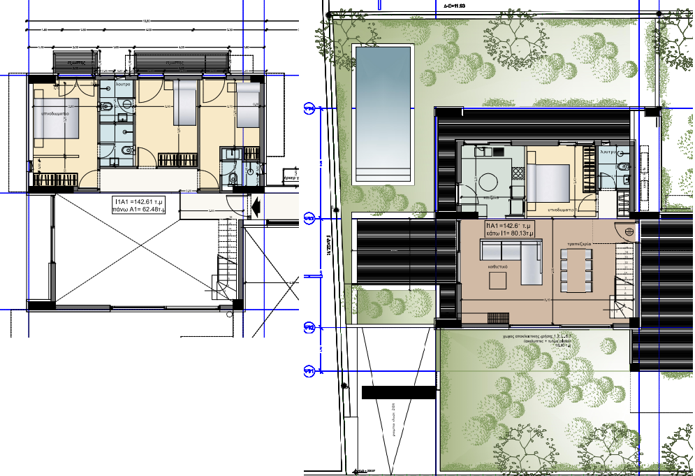 νεόδμητη μεζονέτα με πισίνα και αποκλειστική χρήση κήπου προς πώληση στα Βριλήσσια, Βόρεια Προάστια