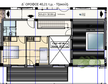 νεόδμητη μεζονέτα 3ου και 4ου ορόφου προς πώληση στα Βριλήσσια, Βόρεια Προάστια